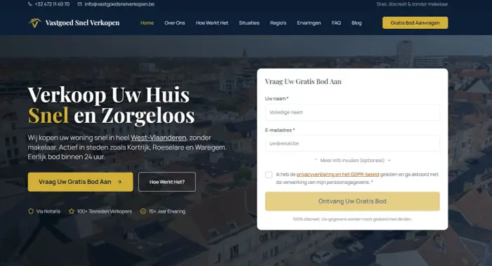 Vastgoed Snel Verkopen